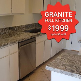 full kitchen granite